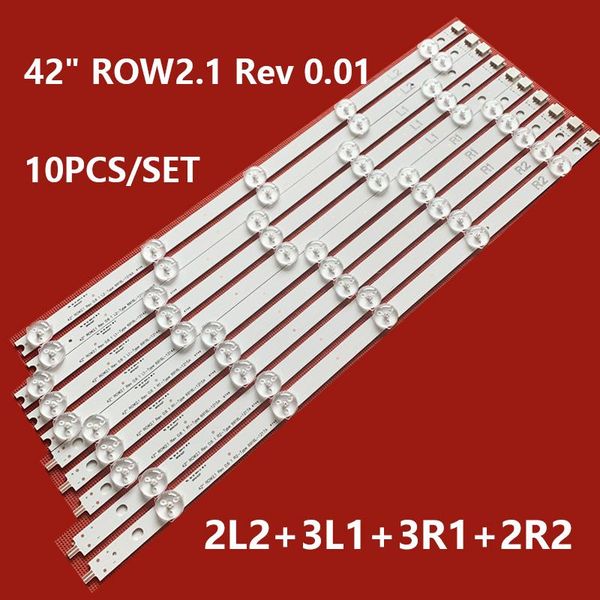 strips 10 pcs/set led backlight strip for lg 42la620s 42ln570s 42ln5400 42ln5700 6916l-1214a 6916l-1215a 6916l-1216a 6916l-1217a
strips 10 pcs/set led backlight strip for lg 42la620s 42ln570s 42ln5400 42ln5700 6916l-1214a 6916l-1215a 6916l-1216a 6916l-1217a
