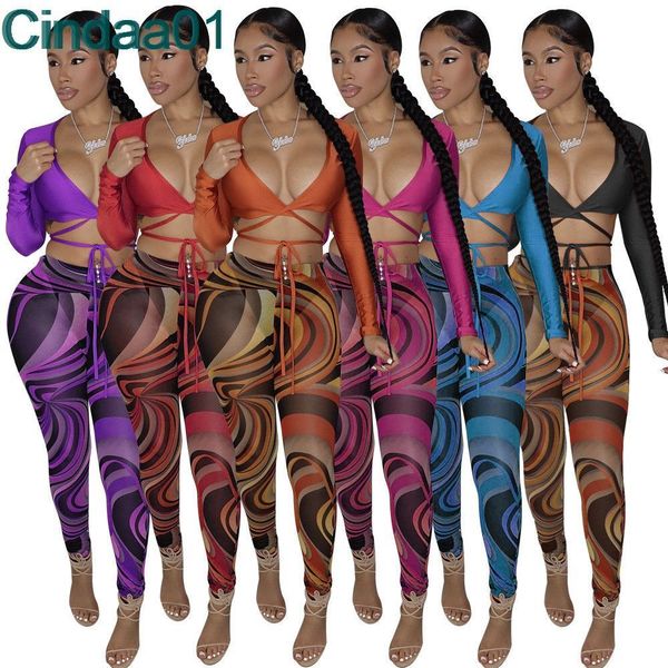 women tracksuits two pieces set designer slim nightclub pattern printed v neck bandage long sleeve leggings ladies sportwear 6 colours, Gray
women tracksuits two pieces set designer slim nightclub pattern printed v neck bandage long sleeve leggings ladies sportwear 6 colours, Gray