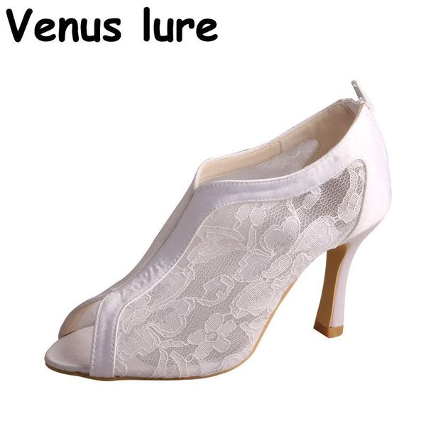 dress shoes size 6 white lace open toe heels for women wedding zipper 9cm heel, Black
dress shoes size 6 white lace open toe heels for women wedding zipper 9cm heel, Black