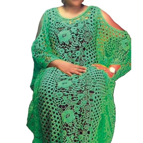 ethnic clothing 2021 spring and summer african women o-neck lace plus size long dress, Red
ethnic clothing 2021 spring and summer african women o-neck lace plus size long dress, Red