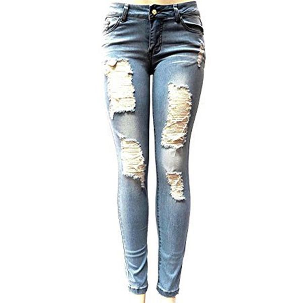 spring waist woman high elastic plus size women jeans femme light washed casual skinny pencil pants, Blue
spring waist woman high elastic plus size women jeans femme light washed casual skinny pencil pants, Blue