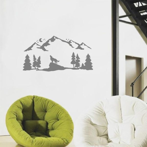 wall stickers nursery decor mountain decals with pine tree wolf living room forest landscape decoration dw6687
wall stickers nursery decor mountain decals with pine tree wolf living room forest landscape decoration dw6687