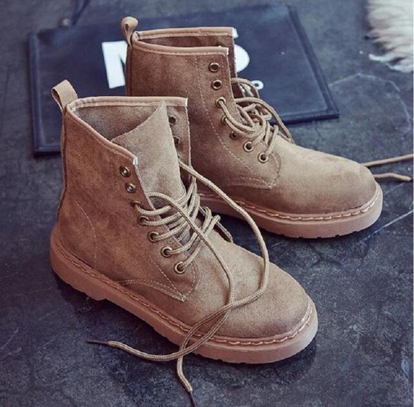 women's platform boots england style spring and autumn matte leather boots., Black
women's platform boots england style spring and autumn matte leather boots., Black