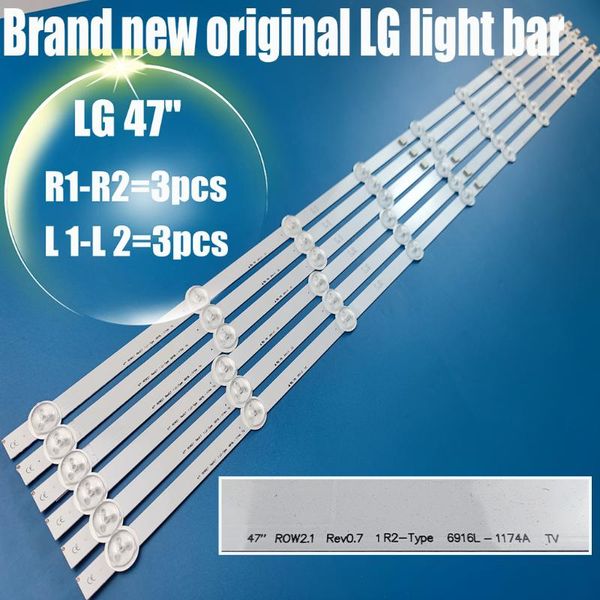 light beads led backlight for lg 47inch lc470du 47ln5400-cn 47ln5700 47la620v 6916l-1174a 6916l-1175a 6916l-1176a 6916l-1177a 47ln5200
light beads led backlight for lg 47inch lc470du 47ln5400-cn 47ln5700 47la620v 6916l-1174a 6916l-1175a 6916l-1176a 6916l-1177a 47ln5200