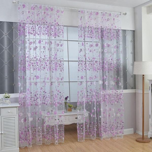 100x200cm floral sheer curtain tulle drape for bedroom living room balcony window decoration & drapes
100x200cm floral sheer curtain tulle drape for bedroom living room balcony window decoration & drapes