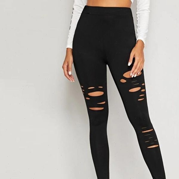 women leggings summer holes solid color workout mujer high waist ripped leggins pencil pant lr3, Black
women leggings summer holes solid color workout mujer high waist ripped leggins pencil pant lr3, Black