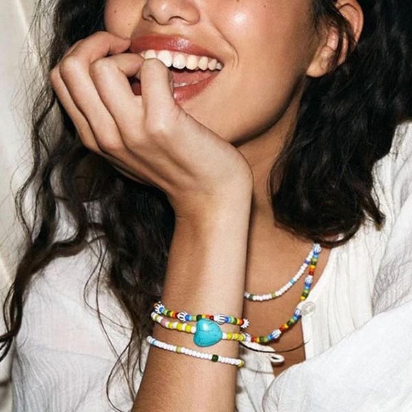 beaded, strands women bohemian summer jewelry multilayer colorful seed beads bracelets bangles 2021 pearls charm wrap bracelet femme gift, Black
beaded, strands women bohemian summer jewelry multilayer colorful seed beads bracelets bangles 2021 pearls charm wrap bracelet femme gift, Black