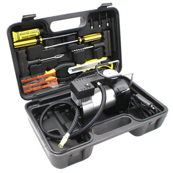 inflatable pump automobile tire mounted tool kit high power cigarette light type single cylinder repair tools
inflatable pump automobile tire mounted tool kit high power cigarette light type single cylinder repair tools