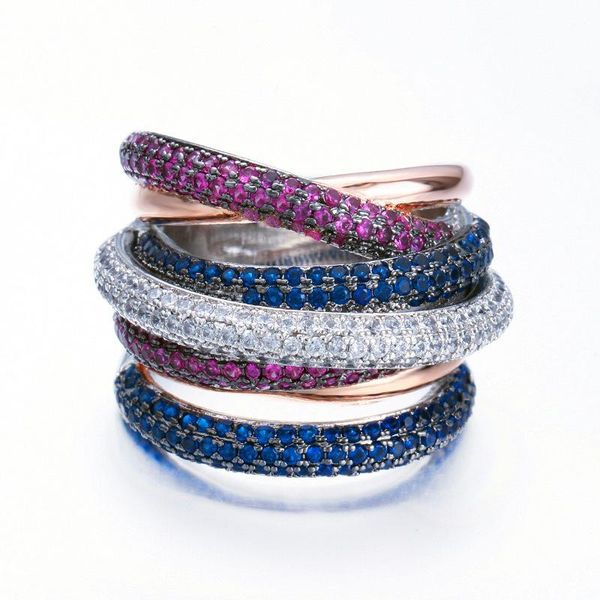 cluster rings charms 6 layers 100% 925 silver jewelry ring set zircon engagement wedding band bridal vintage stacking for women, Golden;silver
cluster rings charms 6 layers 100% 925 silver jewelry ring set zircon engagement wedding band bridal vintage stacking for women, Golden;silver
