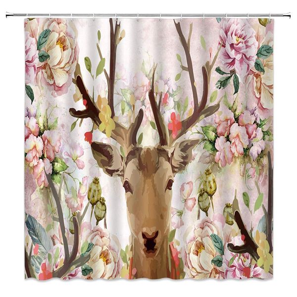 antlers shower curtain decor deer colorful flower poppy fruit painting reindeer animal nature pink brown elk fabric bath
antlers shower curtain decor deer colorful flower poppy fruit painting reindeer animal nature pink brown elk fabric bath