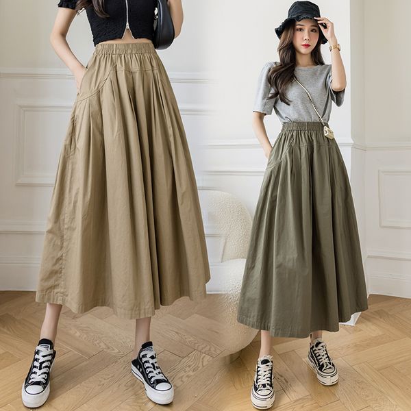skirts myu wash trend high waist a-line large swing ffy 2021 thin japan and south korea simple medium length umbrella skirt, Black
skirts myu wash trend high waist a-line large swing ffy 2021 thin japan and south korea simple medium length umbrella skirt, Black