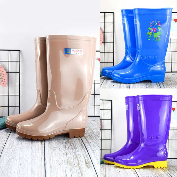 boots pvc high tube women's rain boots fashion shoes gear supplies plus cotton detachable water, Black
boots pvc high tube women's rain boots fashion shoes gear supplies plus cotton detachable water, Black