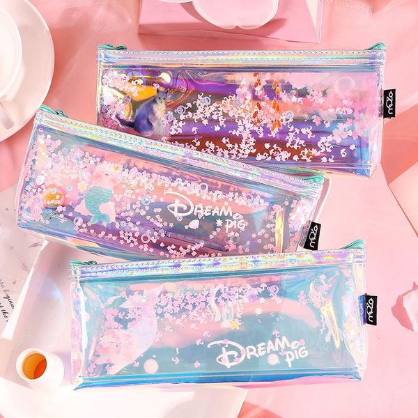 pencil cases creative laser pu bags cute cartoon case box glitter pen bag pouch student stationery supplies school sets
pencil cases creative laser pu bags cute cartoon case box glitter pen bag pouch student stationery supplies school sets