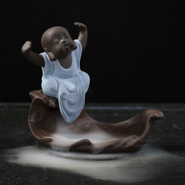 creative the lovely little monk backflow incense burner buddha smoke waterfall censer holder teahouse decor wf1017 fragrance lamps
creative the lovely little monk backflow incense burner buddha smoke waterfall censer holder teahouse decor wf1017 fragrance lamps