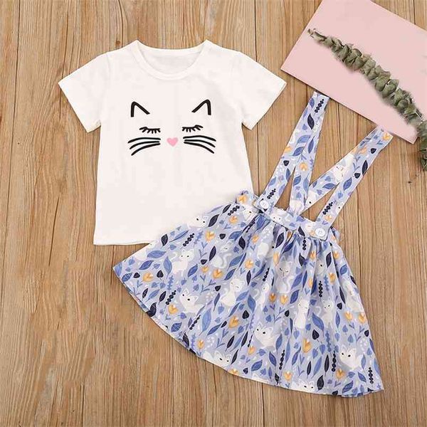 summer cartoon animal floral pattern skirt 2pcs kids clothes children girl baby girls 210528, White
summer cartoon animal floral pattern skirt 2pcs kids clothes children girl baby girls 210528, White