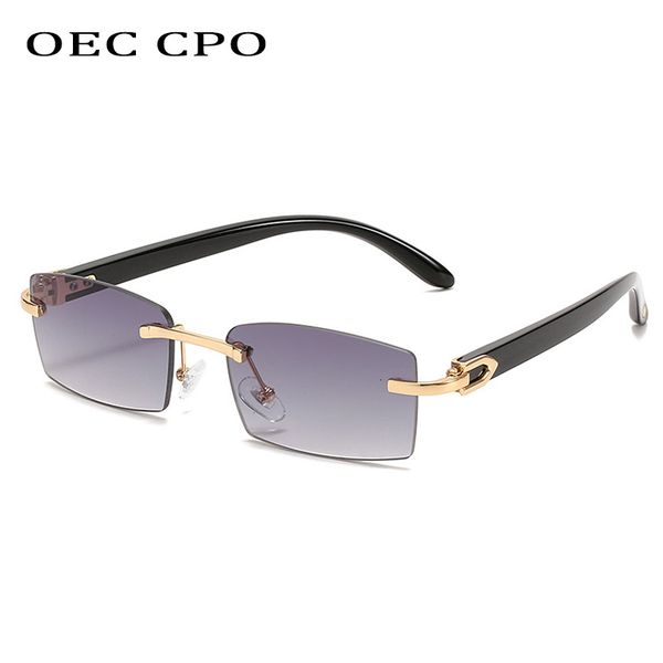 designer sunglasses oec cpo fashion rimless women vintage rectangle men shades ladies frameless square glasses eyeglasses, White;black
designer sunglasses oec cpo fashion rimless women vintage rectangle men shades ladies frameless square glasses eyeglasses, White;black