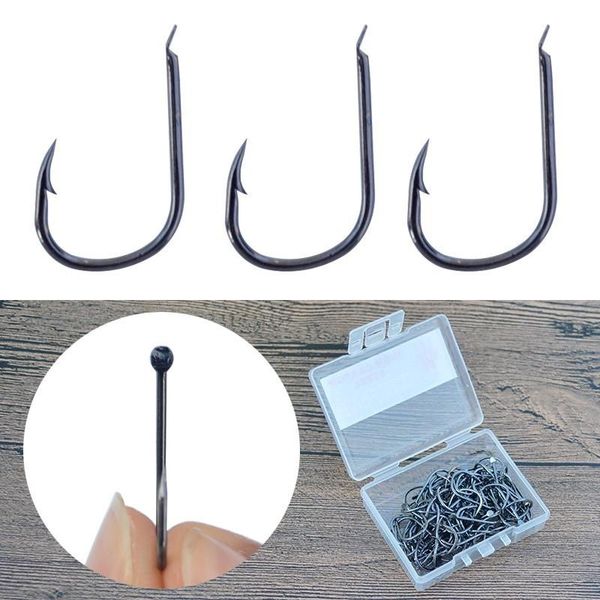 iseama fishing hooks 100pcs/set flatted fish hook high carbon steel freshwater barbed fishhooks with box package
iseama fishing hooks 100pcs/set flatted fish hook high carbon steel freshwater barbed fishhooks with box package