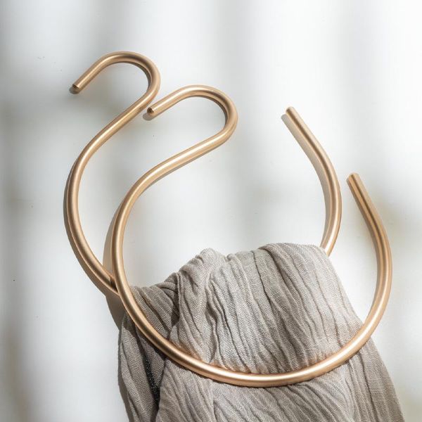 hooks & rails 5pcs s-shape hangers for hanging clothes handbag aluminum alloy durable anti-deformation towel hanger j2y
hooks & rails 5pcs s-shape hangers for hanging clothes handbag aluminum alloy durable anti-deformation towel hanger j2y
