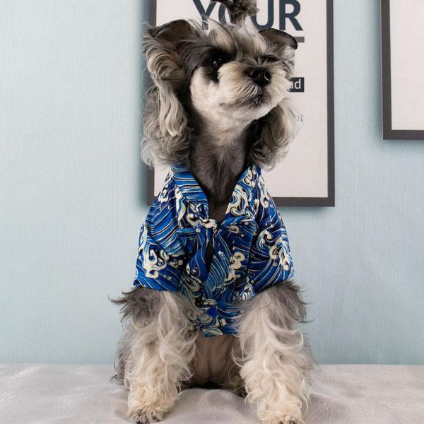 cat costumes pet dog japanese sea wave kimono shirt clothes
cat costumes pet dog japanese sea wave kimono shirt clothes