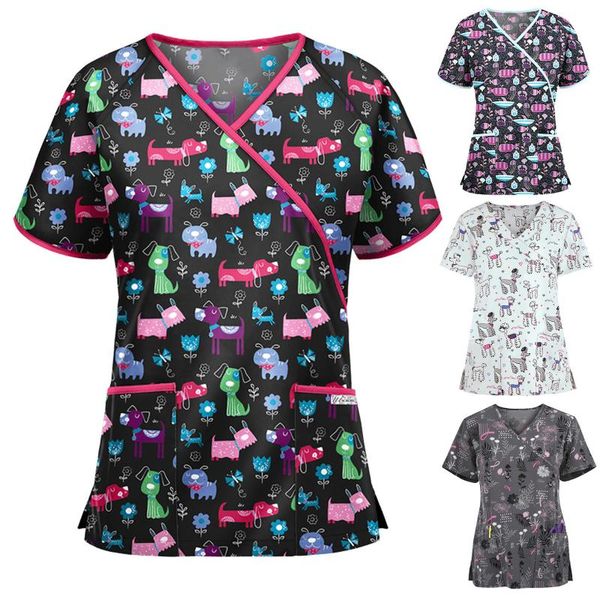women's t-shirt women t-shirts harajuku short sleeve v-neck working uniform cartoon print ropa mujer camisetas tshirts poleras, White
women's t-shirt women t-shirts harajuku short sleeve v-neck working uniform cartoon print ropa mujer camisetas tshirts poleras, White