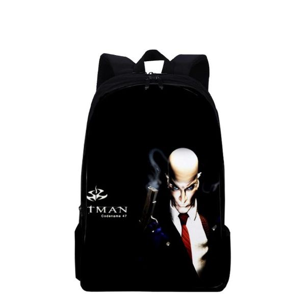 backpack hitman children boys girls schoolbag students teenager cosplay travel lapmen women bicycle 
backpack hitman children boys girls schoolbag students teenager cosplay travel lapmen women bicycle