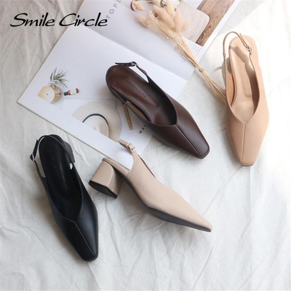 dress shoes smile circle summer high heel sandals feminina women fashion asakuchi square head casual ladies, Black
dress shoes smile circle summer high heel sandals feminina women fashion asakuchi square head casual ladies, Black