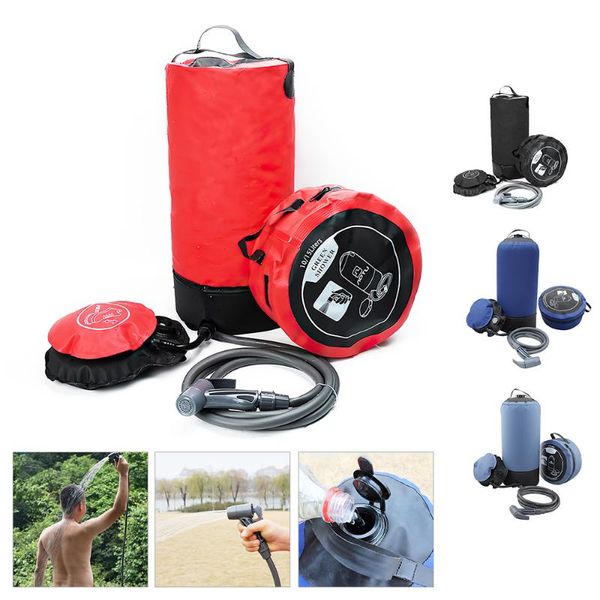 hydration packs 11l inflatable shower bag portable foot pump pressure bathing water pet bath outdoor camping flower watering
hydration packs 11l inflatable shower bag portable foot pump pressure bathing water pet bath outdoor camping flower watering