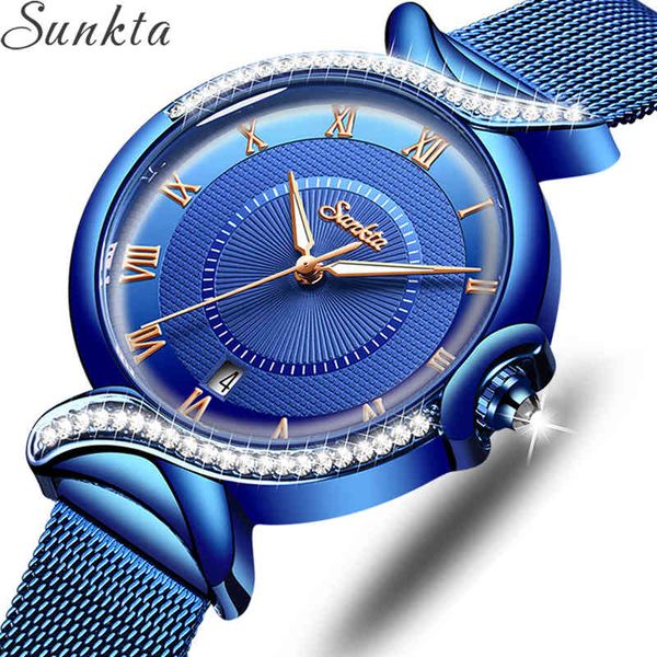 sunkta brand luxury women watches fashion quartz watch ladies simple waterproof wrist watch gift for girl relogio feminino 210517, Slivery;brown
sunkta brand luxury women watches fashion quartz watch ladies simple waterproof wrist watch gift for girl relogio feminino 210517, Slivery;brown