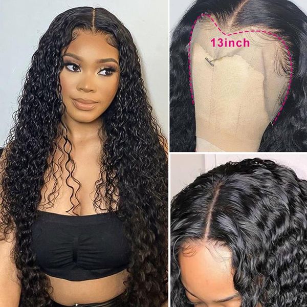 lace wigs brazilian kinky curly 13x4 hd transparent front human hair 150&180% density remy frontal wig for women, Black;brown
lace wigs brazilian kinky curly 13x4 hd transparent front human hair 150&180% density remy frontal wig for women, Black;brown