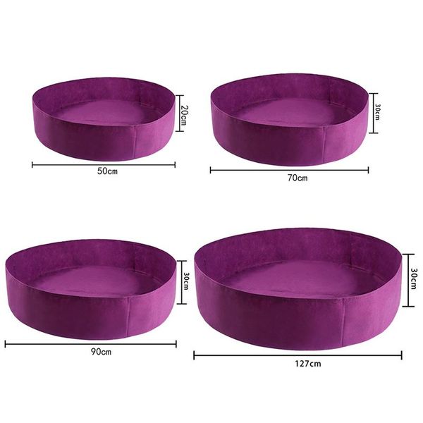 planters & pots fashion 1pcs round garden bed planting container grow bags breathable felt fabric planter pot
planters & pots fashion 1pcs round garden bed planting container grow bags breathable felt fabric planter pot