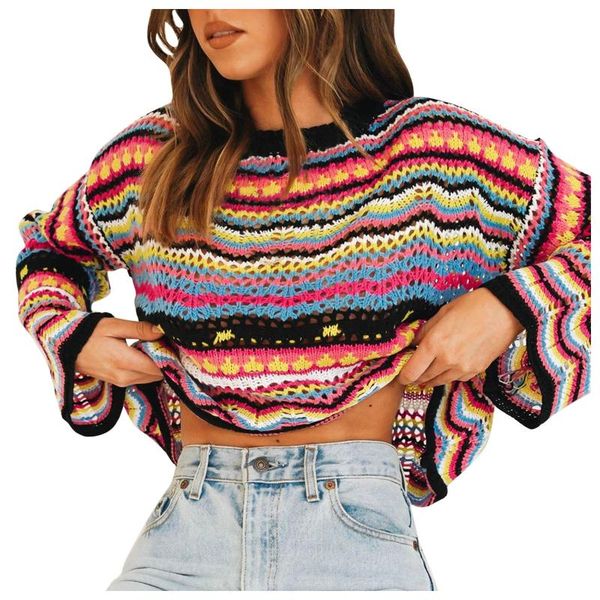 women's sweaters women long sleeve pullovers crop crochet knit color block loose patchwork pullover blusas de inverno feminina #g3, White;black
women's sweaters women long sleeve pullovers crop crochet knit color block loose patchwork pullover blusas de inverno feminina #g3, White;black