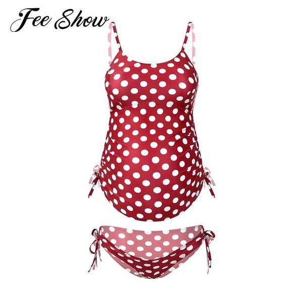 women pregnant swimsuit beachwear maternity print tankini sleeveless side drawstring swimming with low wait briefs set one-pieces, Black 
women pregnant swimsuit beachwear maternity print tankini sleeveless side drawstring swimming with low wait briefs set one-pieces, Black