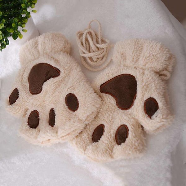 five fingers gloves ljcuiyao women mitten cartoon fingerless plush fluffy claw cat soft warm half finger female winter knit, Blue;gray
five fingers gloves ljcuiyao women mitten cartoon fingerless plush fluffy claw cat soft warm half finger female winter knit, Blue;gray