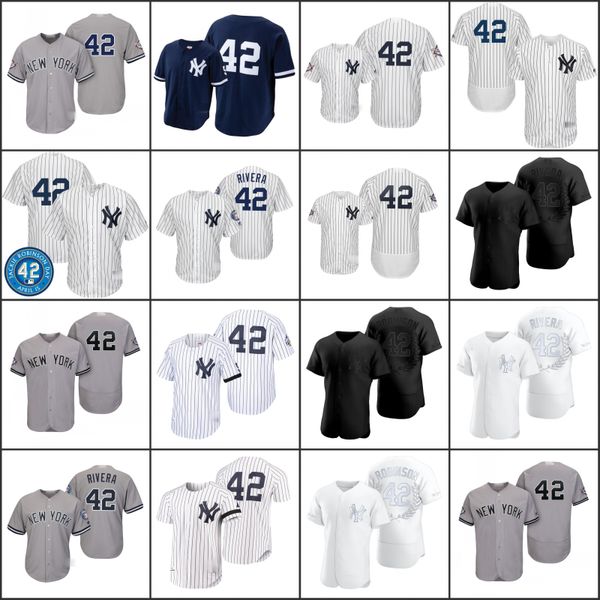 new york yankees men 42 mariano rivera women youth jersey, Black;red