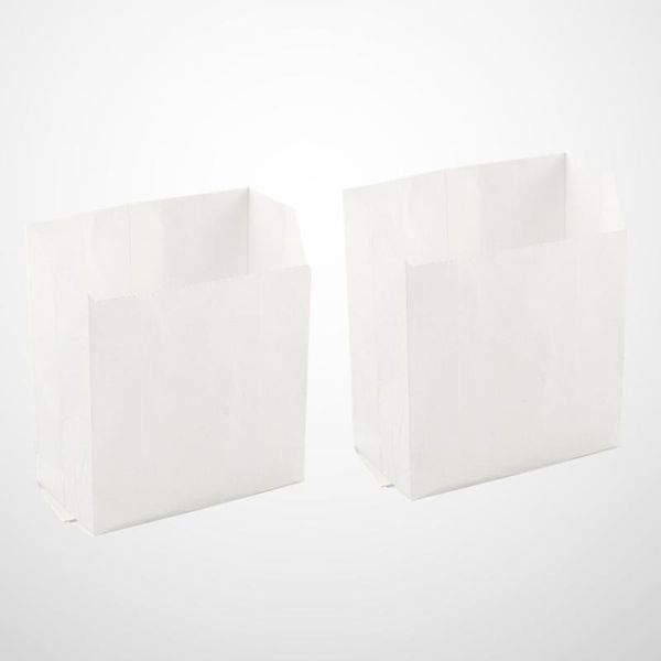 50pcs/set disposable greaseproof paper bag french fries fried chicken packaging bag(white) gift wrap
50pcs/set disposable greaseproof paper bag french fries fried chicken packaging bag(white) gift wrap