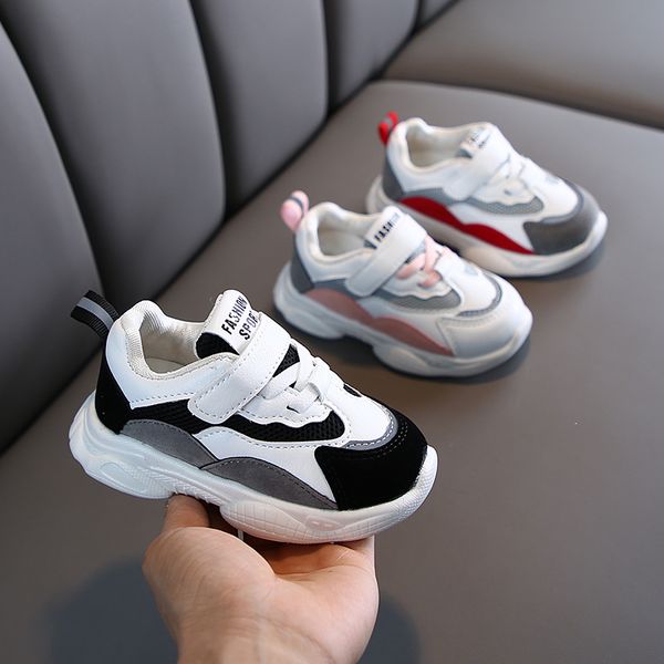 children sport shoes spring autumn new fashion breathable mesh kids boys shoes anti-slippery girls sneakers baby toddler shoes, Black;red
children sport shoes spring autumn new fashion breathable mesh kids boys shoes anti-slippery girls sneakers baby toddler shoes, Black;red