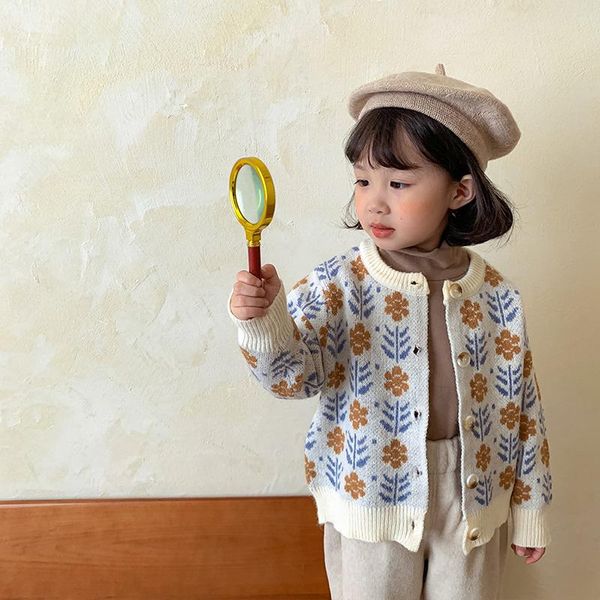 pullover 2021 knitted sweater girl cardigan autumn children outwear floral kids jacket coats baby clothes christmas, Blue
pullover 2021 knitted sweater girl cardigan autumn children outwear floral kids jacket coats baby clothes christmas, Blue