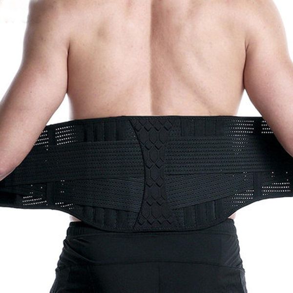 waist support 8 springs supporting bandage back brace belt pain relief gym fitness compression training, Black;gray
waist support 8 springs supporting bandage back brace belt pain relief gym fitness compression training, Black;gray