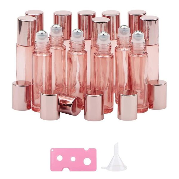 14pack 10ml roller bottles empty glass essential oil with stainless steel balls and opener funnel storage & jars
14pack 10ml roller bottles empty glass essential oil with stainless steel balls and opener funnel storage & jars