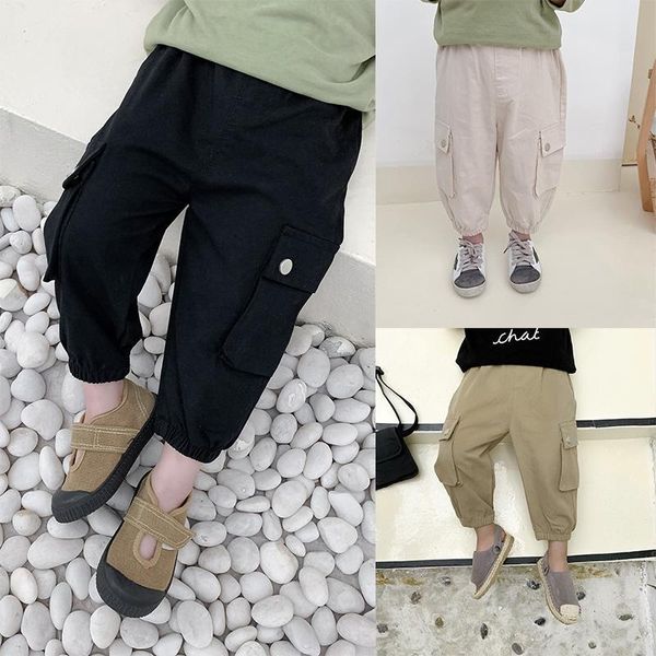 trousers 2021 brand autumn children clothing solid cotton harem long pants kids boys high elastic waist cargo beam foot c144, Blue
trousers 2021 brand autumn children clothing solid cotton harem long pants kids boys high elastic waist cargo beam foot c144, Blue