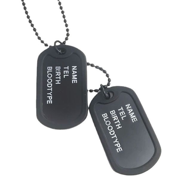 blue amoy jewelry american soldier necklace stainless dog titanium steel military brand lettering
blue amoy jewelry american soldier necklace stainless dog titanium steel military brand lettering