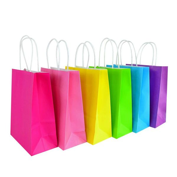gift wrap 6pcs brown kraft paper bags with handle shopping bag solid color hand birthday wedding
gift wrap 6pcs brown kraft paper bags with handle shopping bag solid color hand birthday wedding