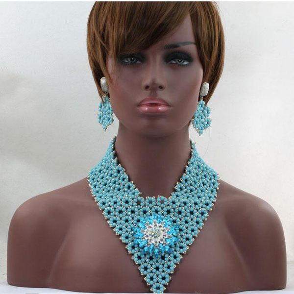 earrings & necklace fabulous dubai gold wedding statement set african bridal coral beads jewelry nigerian hx592, Silver
earrings & necklace fabulous dubai gold wedding statement set african bridal coral beads jewelry nigerian hx592, Silver