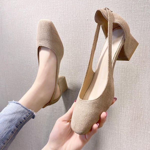 sandals female sandal velvet shoes block heels 2021 women's square toe shallow mouth girls suede chunky low beige fashion comfort e, Black
sandals female sandal velvet shoes block heels 2021 women's square toe shallow mouth girls suede chunky low beige fashion comfort e, Black