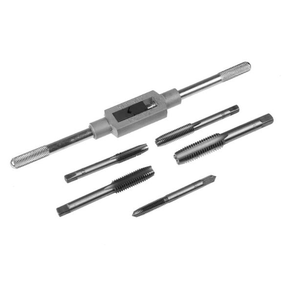 hand tools alloy steel screw tap die sets thread cutting tapping reamer external easily carrying lightweight
hand tools alloy steel screw tap die sets thread cutting tapping reamer external easily carrying lightweight