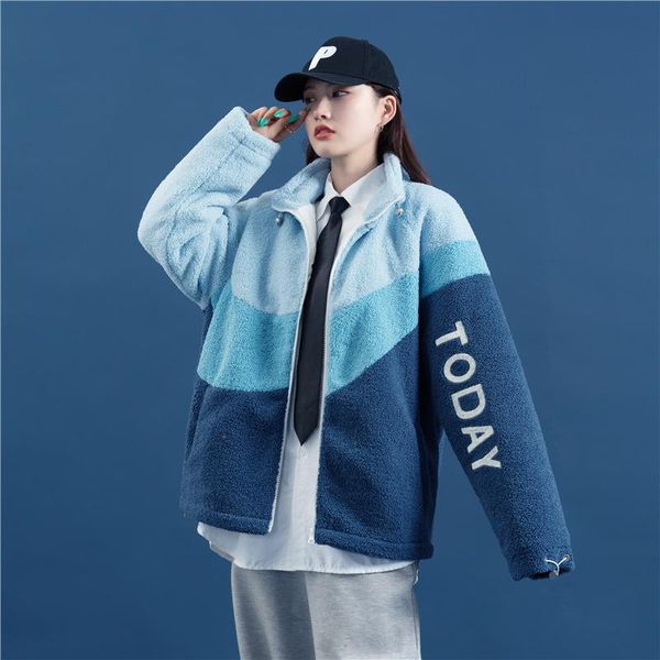 women's fur & faux 2021 winter clothing jacket coat for women teddy plush stand collar long sleeve thick cardigan female y87, Black
women's fur & faux 2021 winter clothing jacket coat for women teddy plush stand collar long sleeve thick cardigan female y87, Black