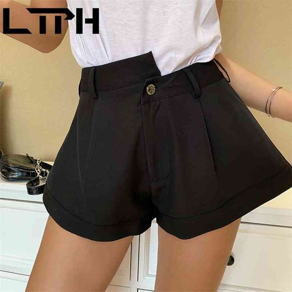 ltph simple fashion asymmetrical high waist women shorts solid color all-match casual short pant wide legs spring summer 210423, Black;gray
ltph simple fashion asymmetrical high waist women shorts solid color all-match casual short pant wide legs spring summer 210423, Black;gray