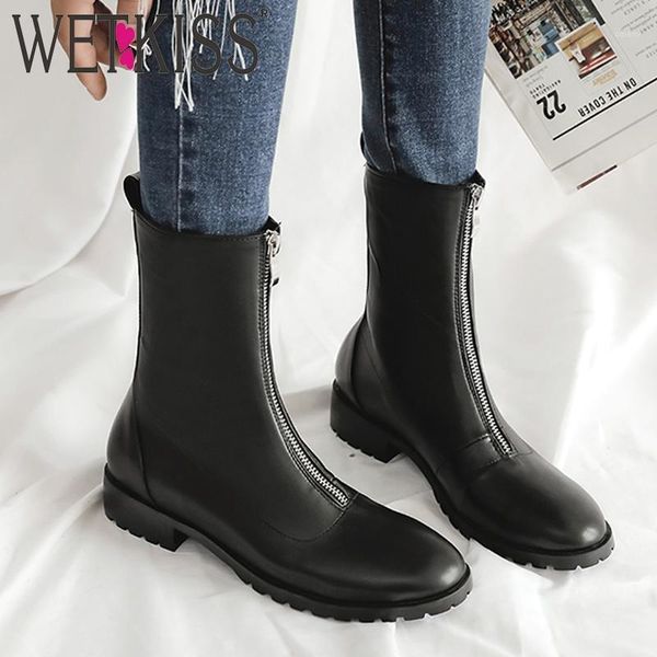 boots wetkiss motorcycle women zip ankle booties female low heels shoes ladies square toe winter 2021 plus size 451, Black
boots wetkiss motorcycle women zip ankle booties female low heels shoes ladies square toe winter 2021 plus size 451, Black