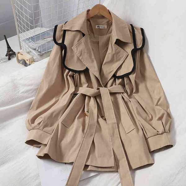 wool autumn all-match fashion lapel slimming mid-length coat + contrast color side shawl two-piece windbreaker fy16, Black
wool autumn all-match fashion lapel slimming mid-length coat + contrast color side shawl two-piece windbreaker fy16, Black