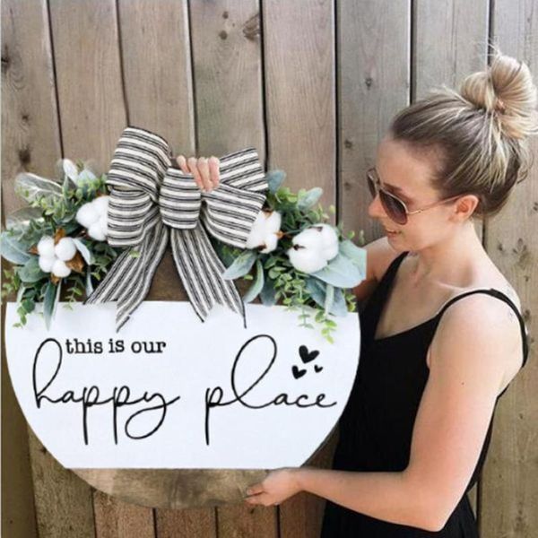 decorative flowers & wreaths 35# welcome wreath sign for farmhouse front porch decor rustic door hangers with premium greenery home decorati
decorative flowers & wreaths 35# welcome wreath sign for farmhouse front porch decor rustic door hangers with premium greenery home decorati